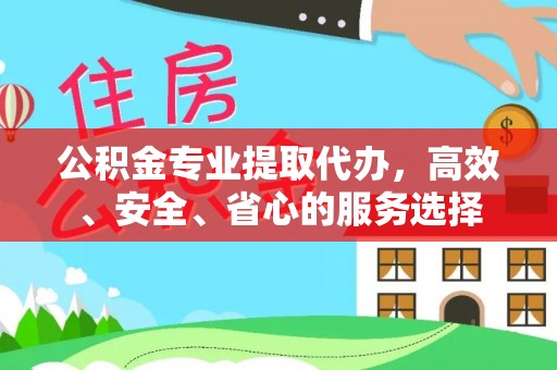 南城公积金专业提取代办，高效、安全、省心的服务选择