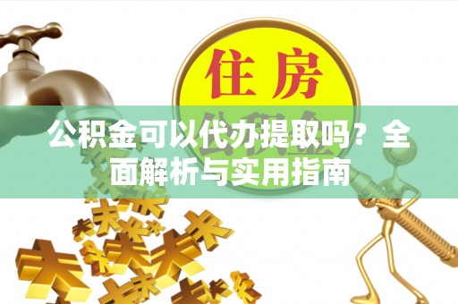 南城公积金可以代办提取吗？全面解析与实用指南