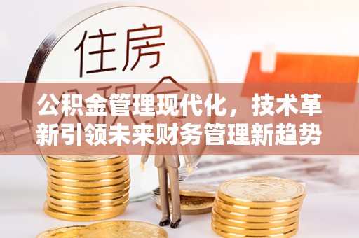 南城公积金管理现代化，技术革新引领未来财务管理新趋势