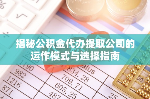 南城揭秘公积金代办提取公司的运作模式与选择指南
