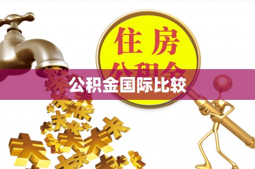 南城公积金国际比较