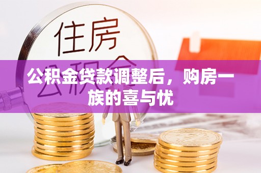 南城公积金贷款调整后，购房一族的喜与忧