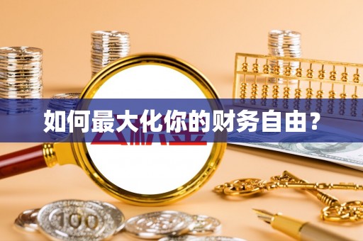 南城如何最大化你的财务自由？