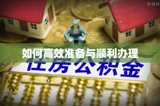 南城如何高效准备与顺利办理