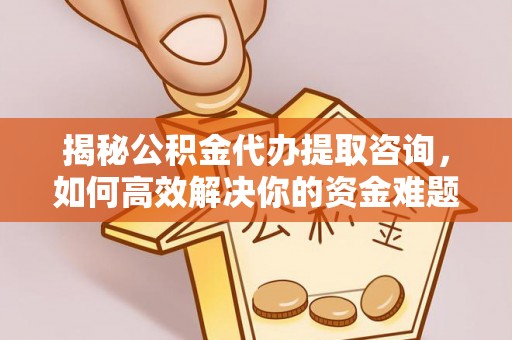 南城揭秘公积金代办提取咨询，如何高效解决你的资金难题