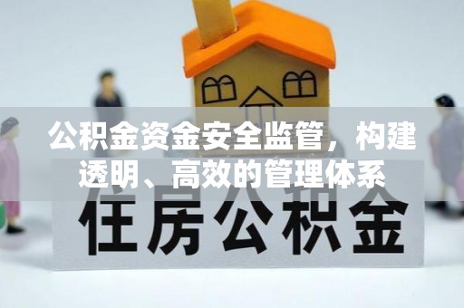 南城公积金资金安全监管，构建透明、高效的管理体系