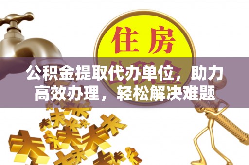 南城公积金提取代办单位，助力高效办理，轻松解决难题