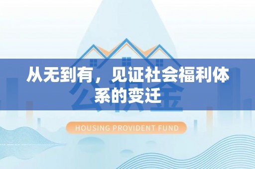 南城从无到有，见证社会福利体系的变迁