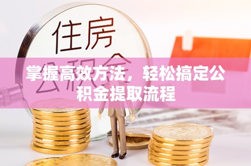 南城掌握高效方法，轻松搞定公积金提取流程