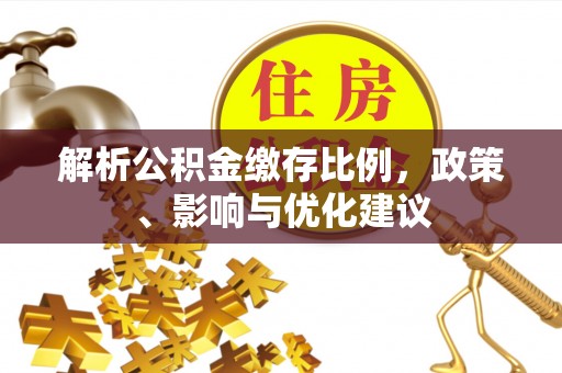 南城解析公积金缴存比例，政策、影响与优化建议