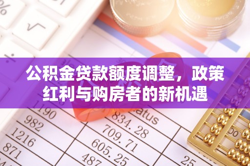 南城公积金贷款额度调整，政策红利与购房者的新机遇