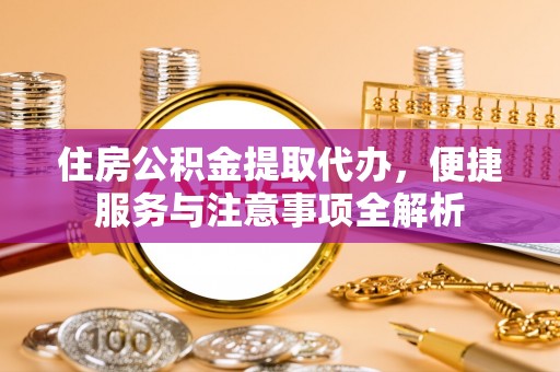 南城住房公积金提取代办，便捷服务与注意事项全解析
