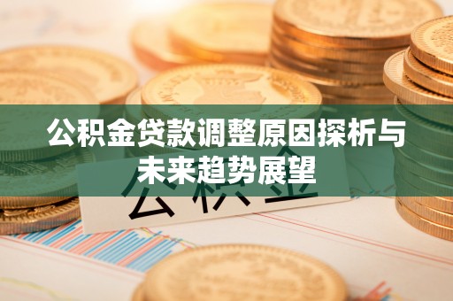 南城公积金贷款调整原因探析与未来趋势展望