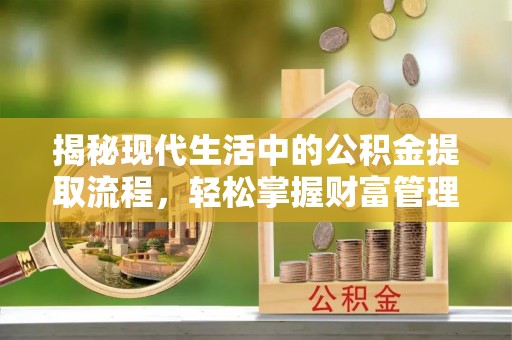 南城揭秘现代生活中的公积金提取流程，轻松掌握财富管理新技能