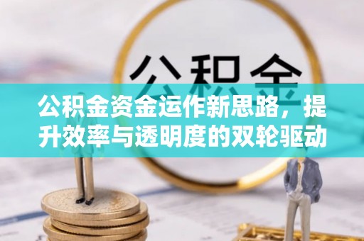 南城公积金资金运作新思路，提升效率与透明度的双轮驱动