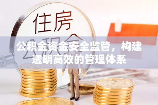 南城公积金资金安全监管，构建透明高效的管理体系