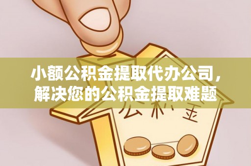 南城小额公积金提取代办公司，解决您的公积金提取难题