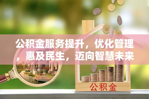 南城公积金服务提升，优化管理，惠及民生，迈向智慧未来