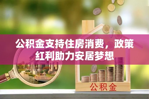 南城公积金支持住房消费，政策红利助力安居梦想