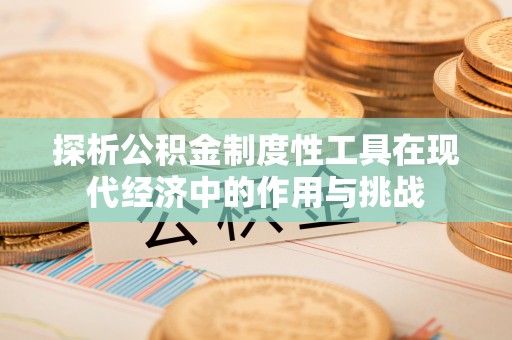 南城探析公积金制度性工具在现代经济中的作用与挑战
