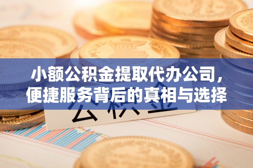 南城小额公积金提取代办公司，便捷服务背后的真相与选择