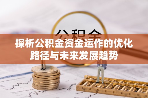 南城探析公积金资金运作的优化路径与未来发展趋势