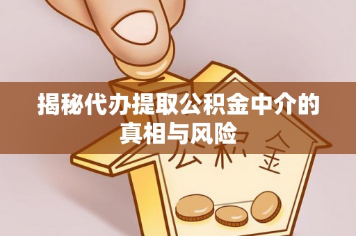 南城揭秘代办提取公积金中介的真相与风险