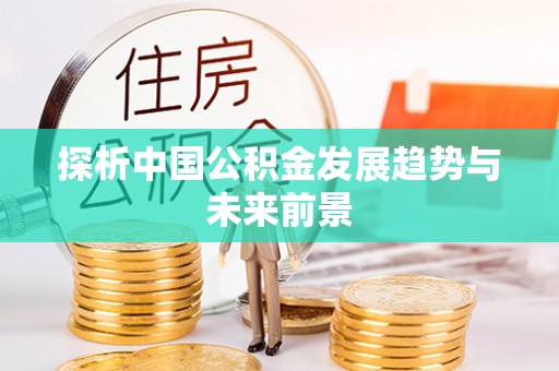 南城探析中国公积金发展趋势与未来前景