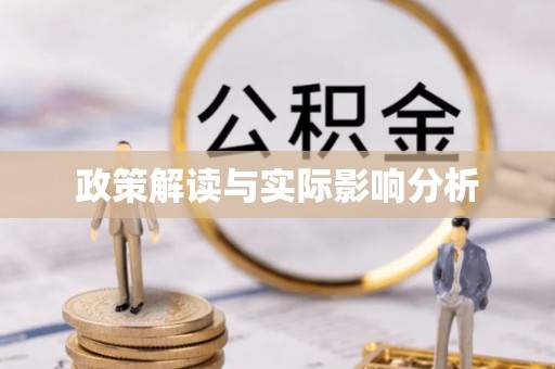 南城政策解读与实际影响分析