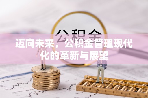 南城迈向未来，公积金管理现代化的革新与展望