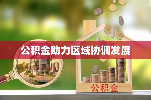 南城公积金助力区域协调发展