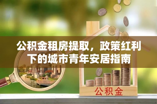 南城公积金租房提取，政策红利下的城市青年安居指南
