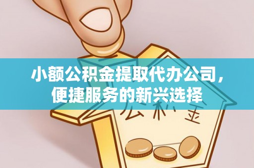 南城小额公积金提取代办公司，便捷服务的新兴选择