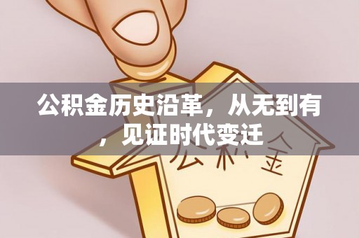 南城公积金历史沿革，从无到有，见证时代变迁