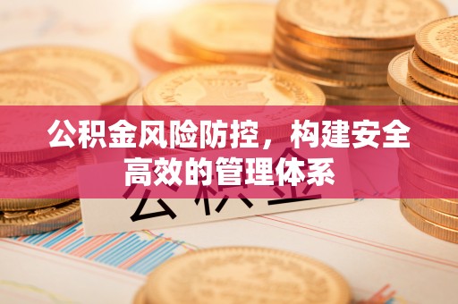 南城公积金风险防控，构建安全高效的管理体系