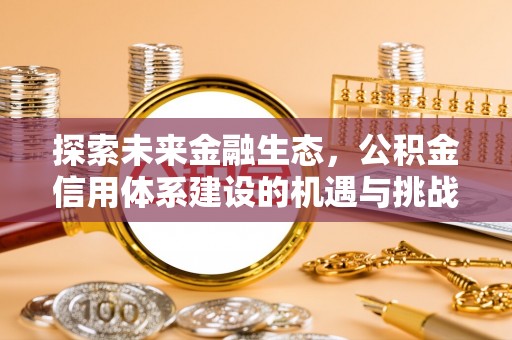 南城探索未来金融生态，公积金信用体系建设的机遇与挑战