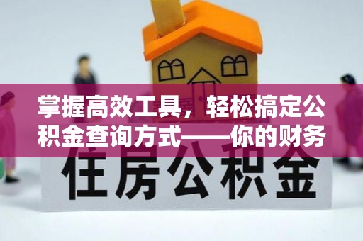 南城掌握高效工具，轻松搞定公积金查询方式——你的财务助手